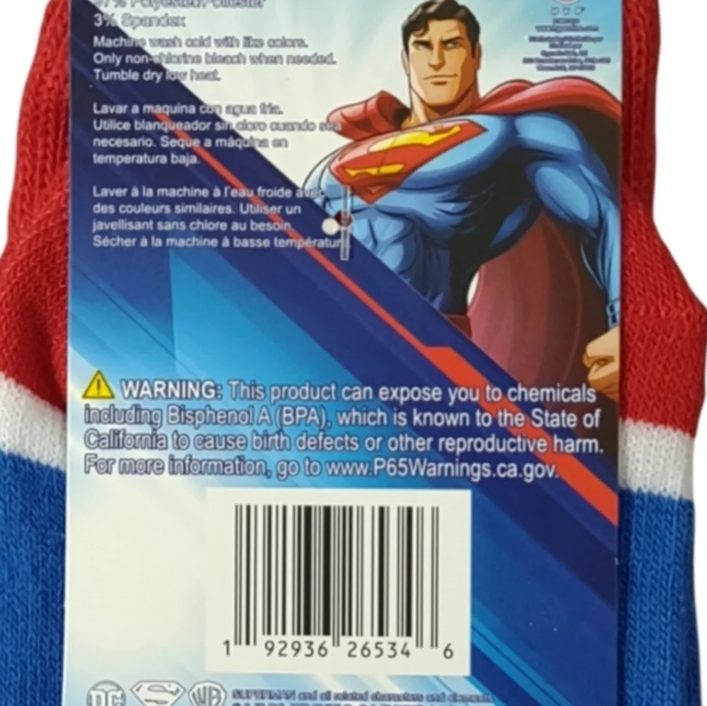 DC Comics Superman Socks Bundle And Save